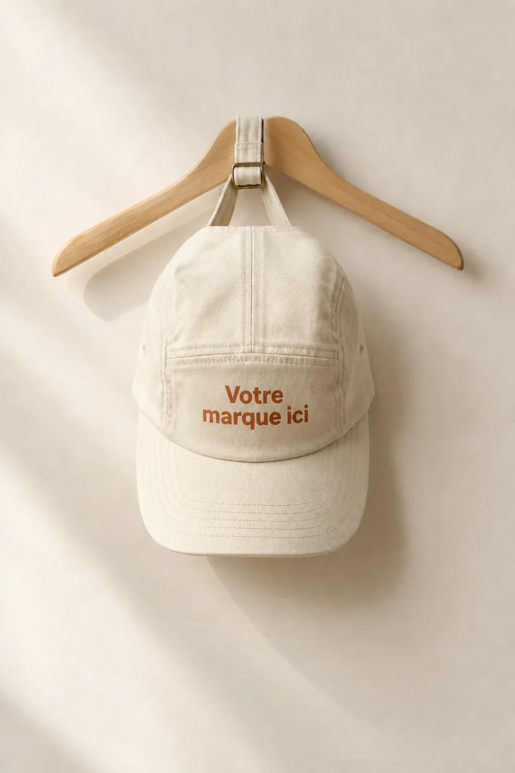Une casquette personnalisée avec un motif de marque
