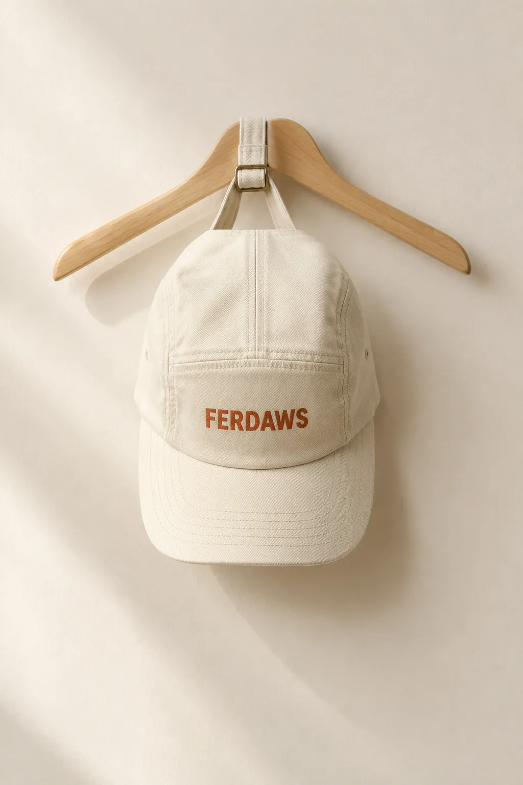 A cap personalised with a campaign motif