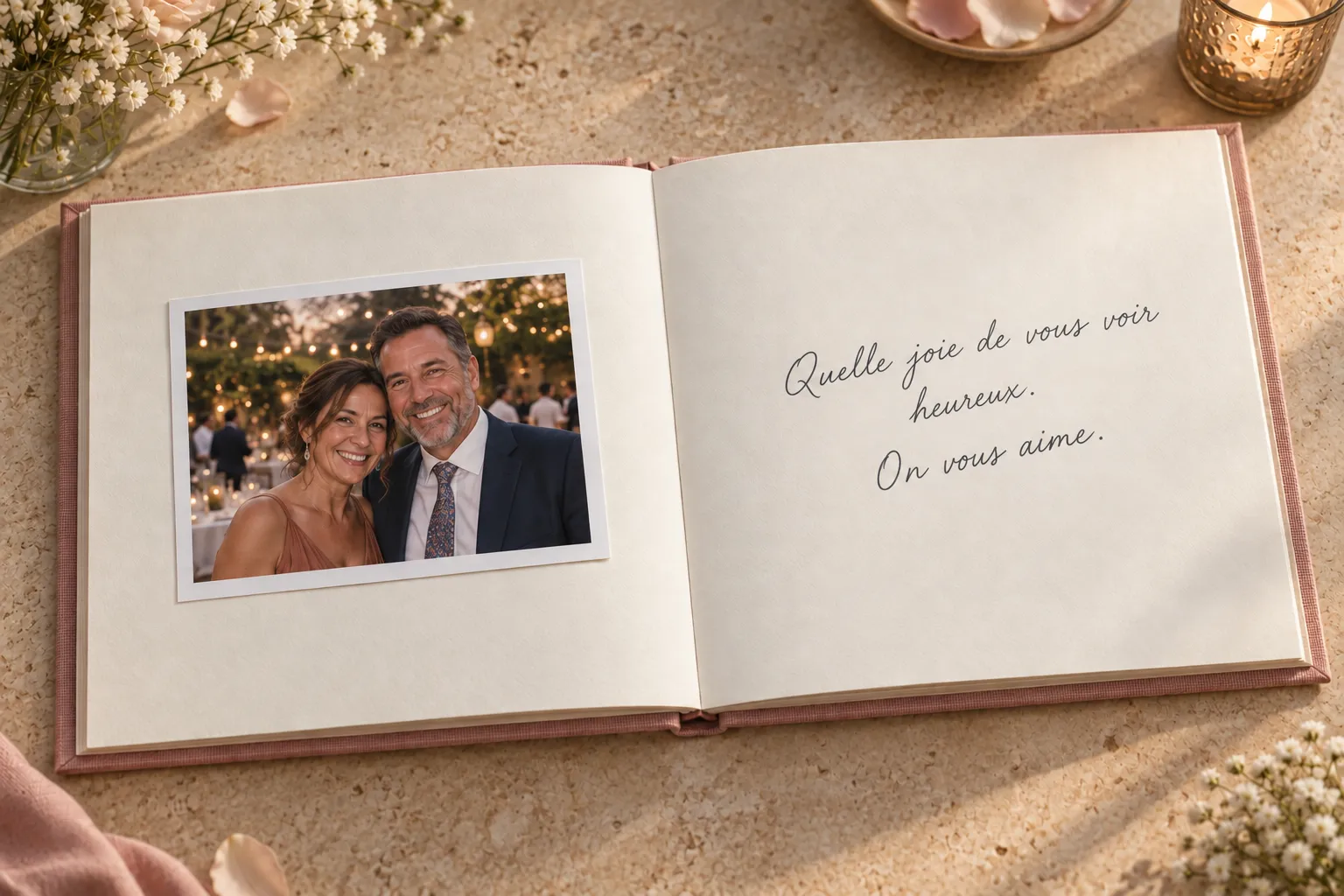 Livre d’or photo