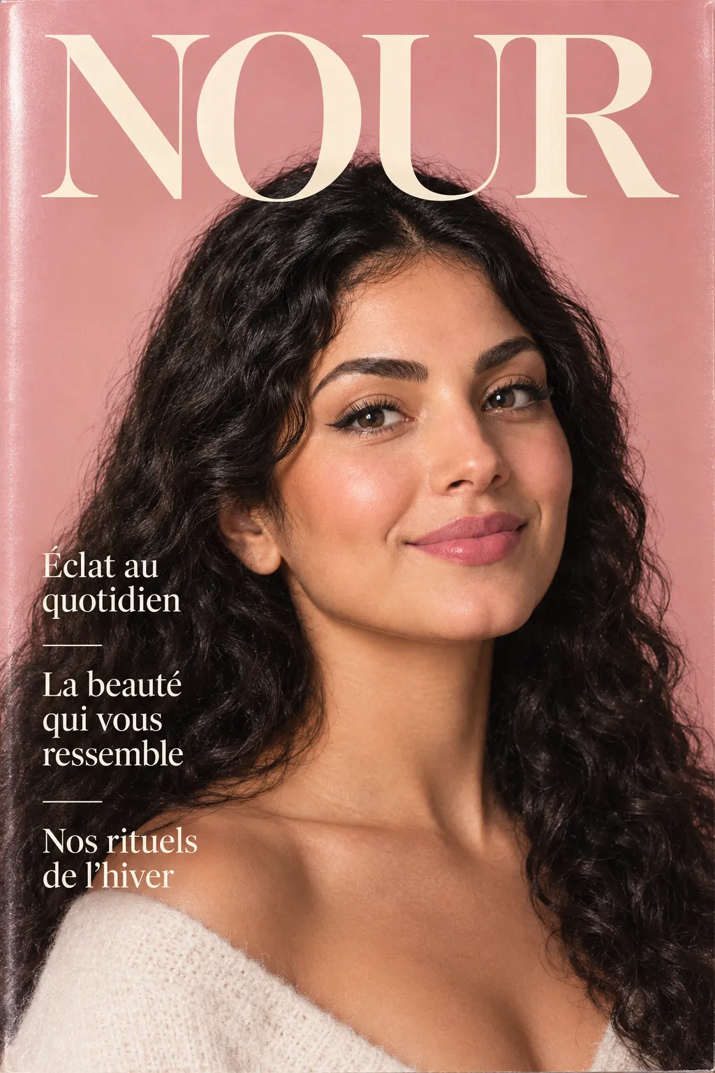 Couverture : la même invitée en une d’un magazine de marque
