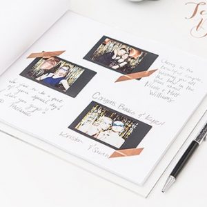 Livre-dor-de-mariage-en-acrylique-transparent-personnalisé-Pour-Polaroid-Couple-classique-2